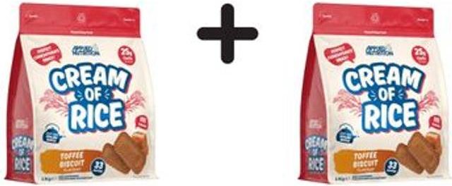 Applied Nutrition Cream of Rice Toffee Biscuit 1000g