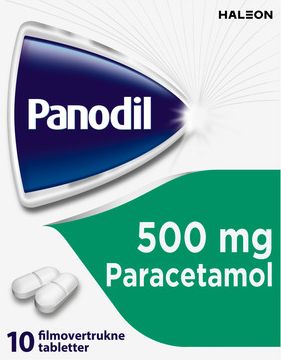 panodil tabletter m. paracetamol mod smerter 20 stk. 500mg