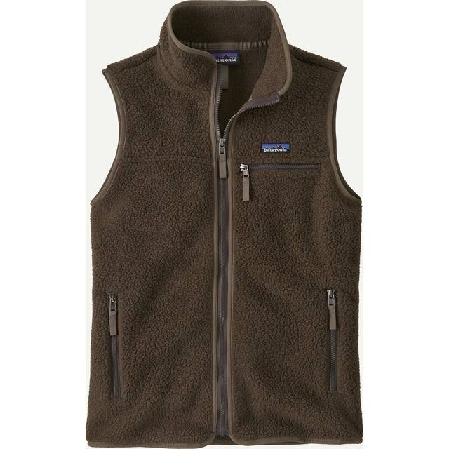patagonia womens retro pile vest, sunken blue