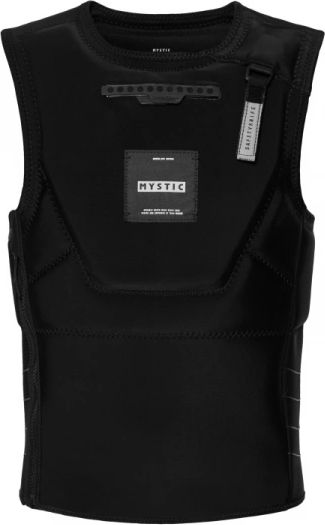 Mystic Herre Solace Front Zip Kite Impact Vest Bla