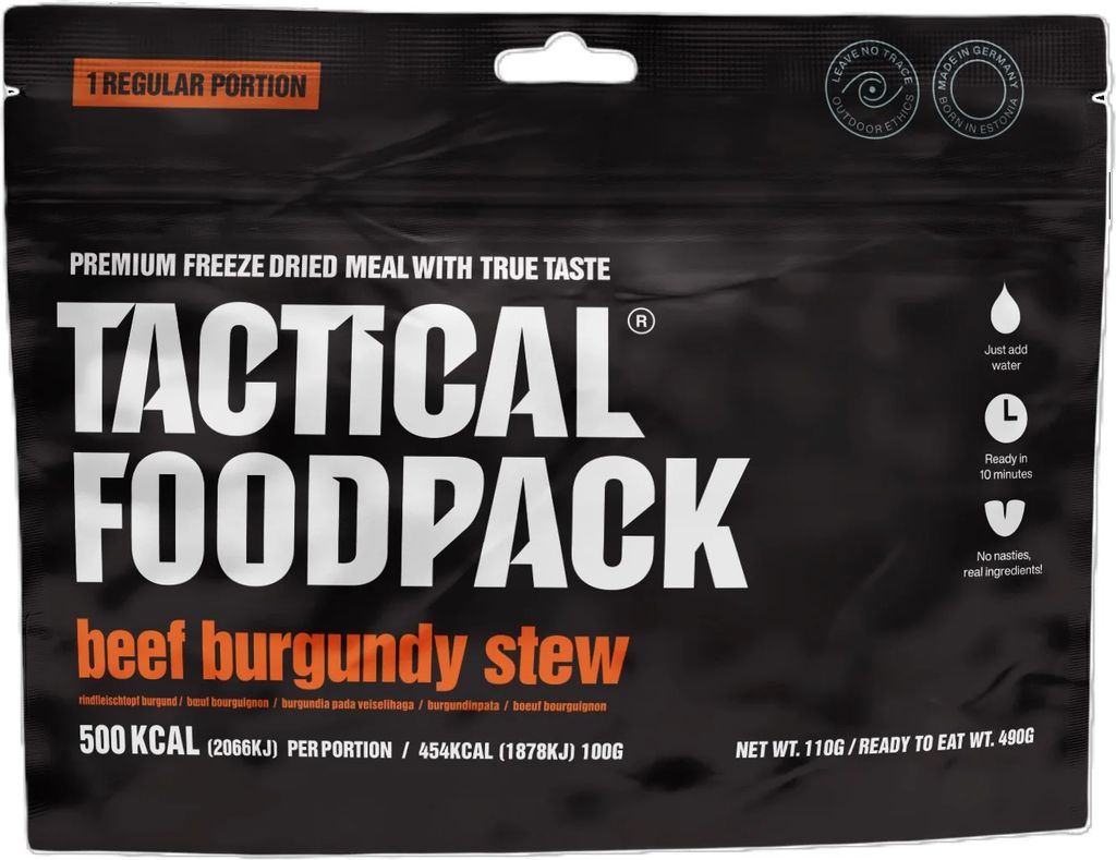 Tactical Foodpack Beef Burgundy Stew