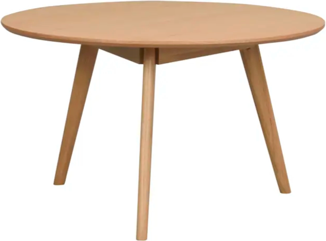 Rowico Home Yumi Ø90 Cm X H53 Cm Eg Lakeret MDF Sofabord 90cm