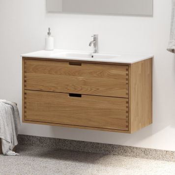 Camargue Underskab Med Vask Nature Eg 100 Cm