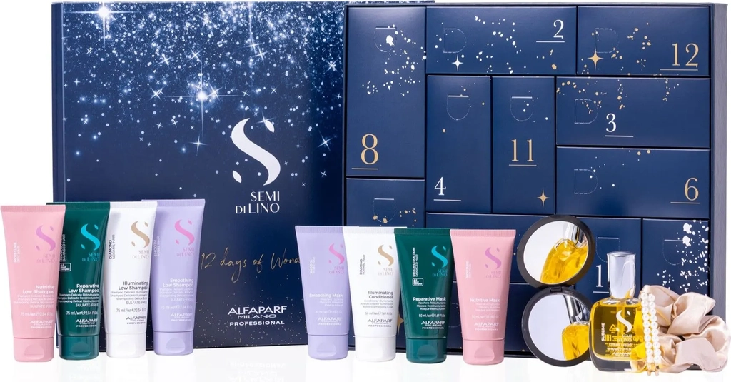 Alfaparf Milano Semi di Lino Advent Calendar 12 Stk