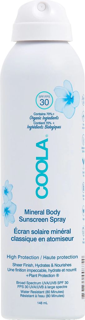 Coola - Mineral Body Spray Fragrance Free - SPF 30