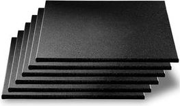 Odin Pro Gummigulv 1000x1000x25mm Sort