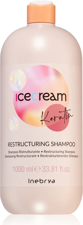 inebrya keratin restrukturerende shampoo med keratin