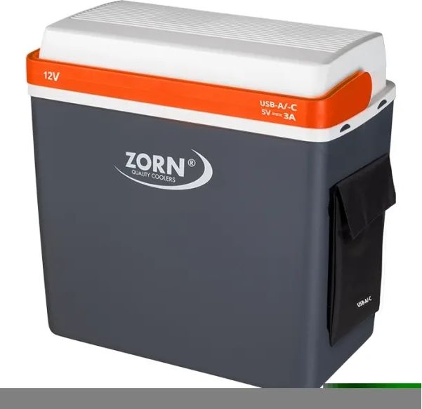Zorn Elektrisk Køleboks 12v Usb 21 Liter