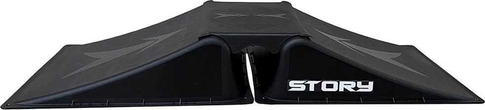 story 2-way skate ramp
