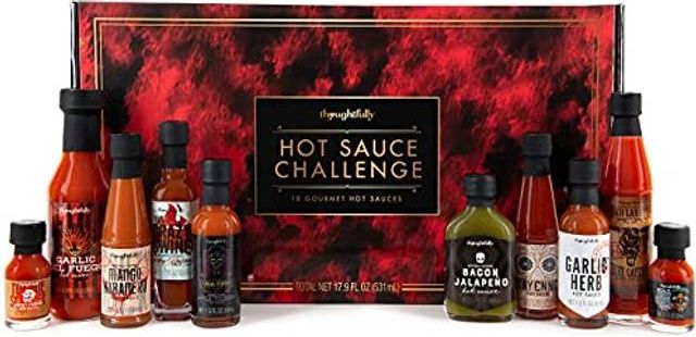 Thoughtfully Gaveeske Med Sterke Sauser Hot Sauce Challenge