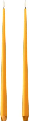 Ester&erik LED kronelys, 30 cm, oransje, 2-pk