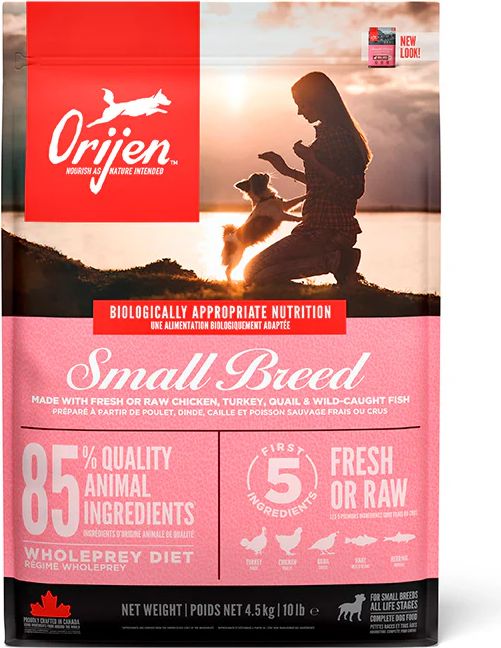 ORIJEN Small Breed Dry Dog Food 4.5kg