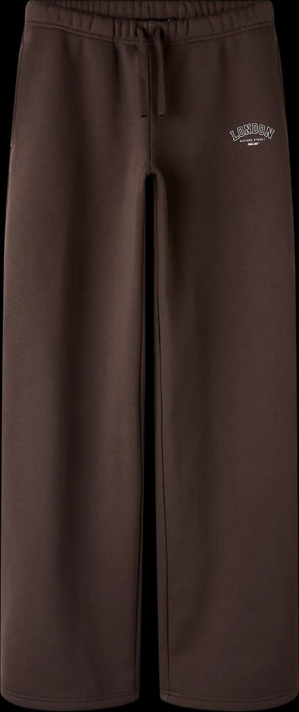 nlffaris joggers - chocolate brown