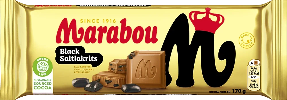 Marabou Saltlakrids 170 g