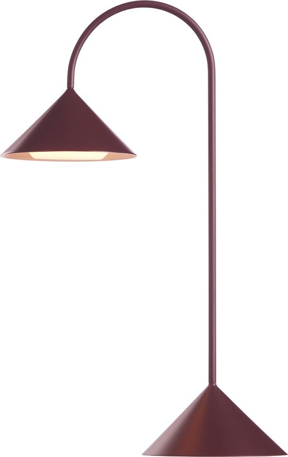 grasp portable h47 rødbede portabel bordlampe