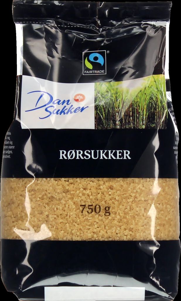 dansukker rørsukker 750 g