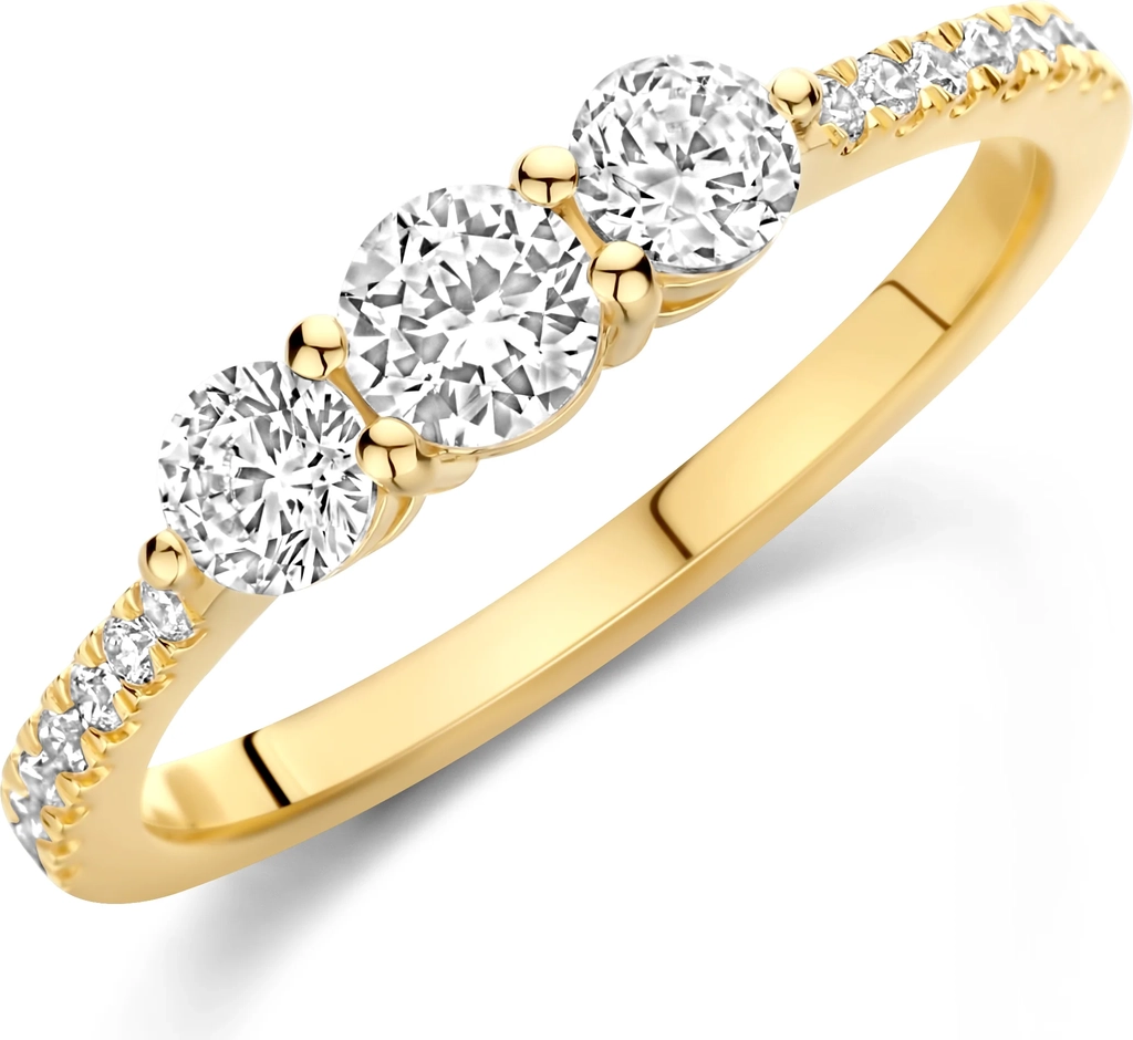 Spirit Icons Thalia Ring Forgyldt Sølv M Cz