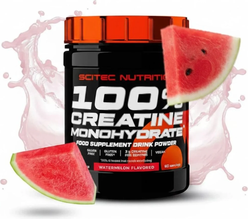 Scitec Nutrition 100% Flavoured Creatine Monohydrate Mint Lime