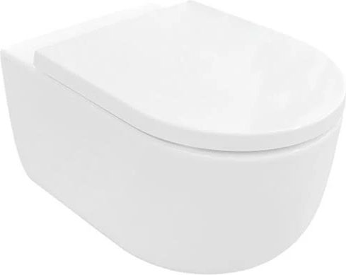 geberit væghængt toilet acanto turboflush inkl. sæde u/skyllekant