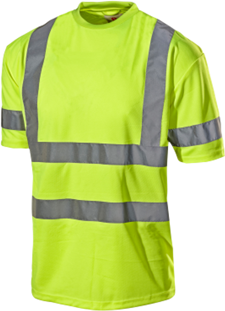 l.brador t-shirt gul str. m-3xl