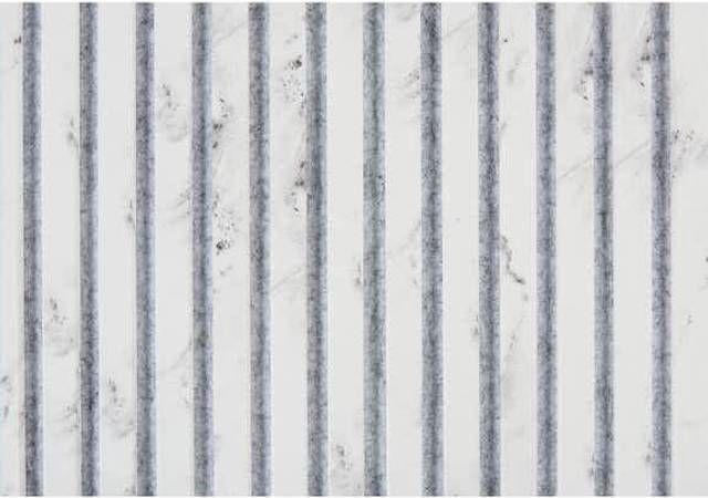 fibrotech stone akustikpanel, 520 x 2440 mm, marble white