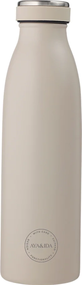 AYA&IDA Drinking Bottle - Beige - 500 ML