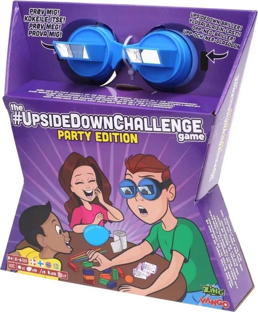 the upside down challenge party edition