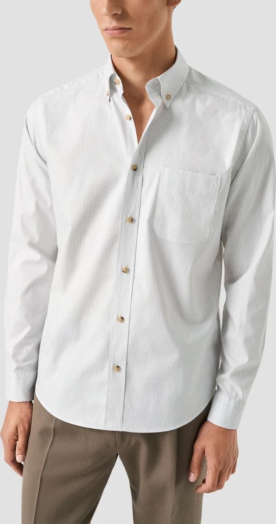 Eton Chemise Signature Oxford Rayée - Casual Fit