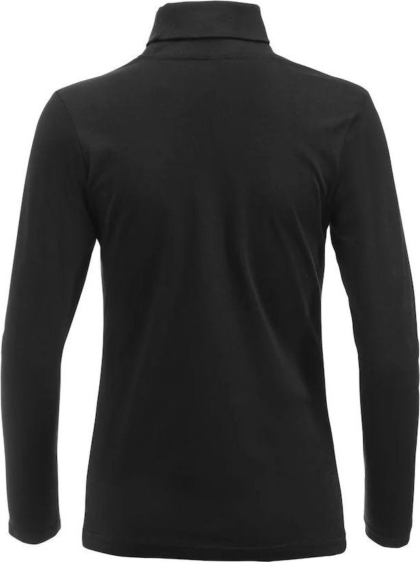 Dame rullekravetrøje, Sort- 029460