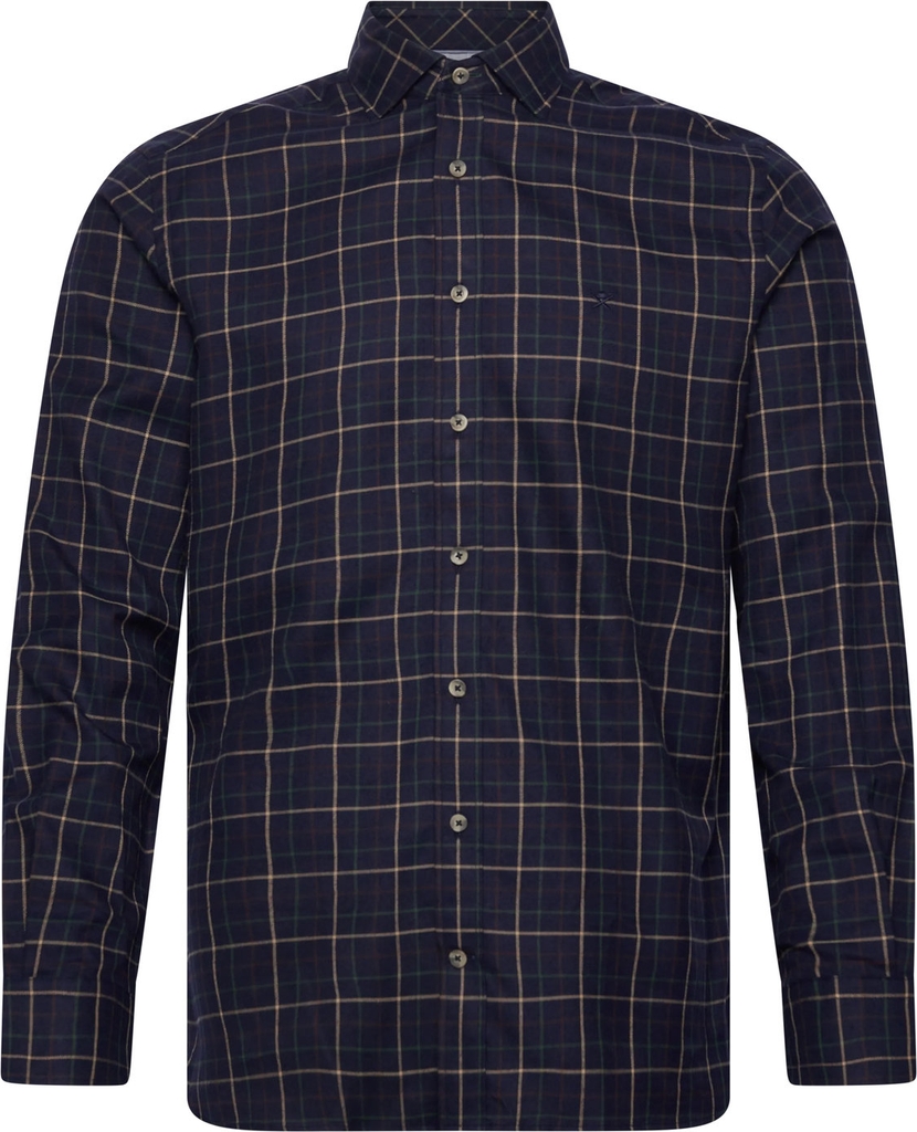 Hackett London | Navy Flan Tattersall | S
