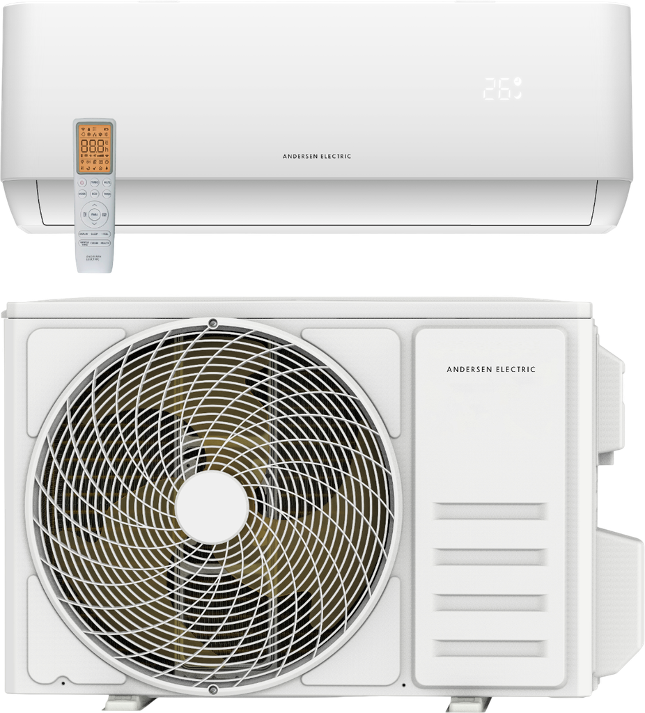 andersen electric mat pro 9 luft til luft varmepumpesæt, 4 kw