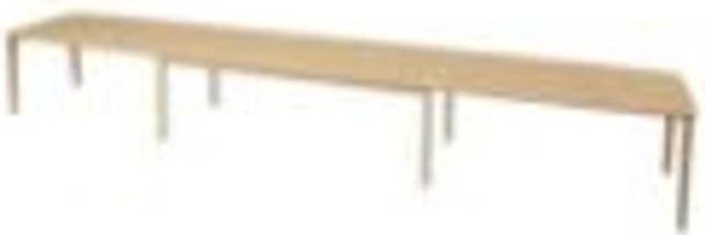 skovby sm108 spisebord l: 238-391 cm - lakeret eg