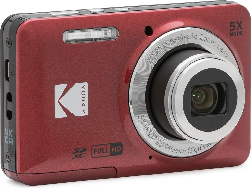 Kodak Pixpro FZ55 Digital Kamera (16MP) Rød