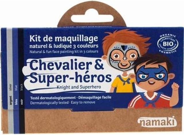 Knight & Superhero Organic Face Painting Kit