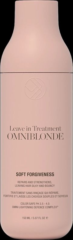 omniblonde soft forgiveness leave in conditioner 150 ml