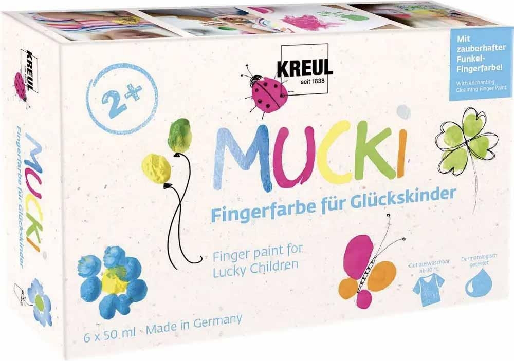 Kreul Fingermaling Forskellige Farver