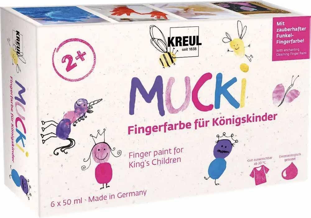 Kreul Fingermaling Forskellige Farver
