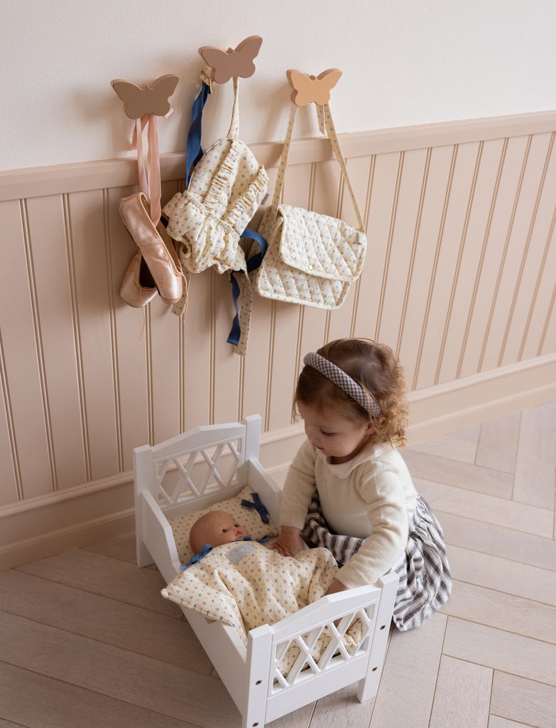 Cam Cam Copenhagen Doll's Bedding - Gots - Bows - Pink - ONE SIZE