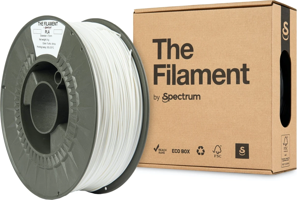 Filament PLA Lite White 1.75 mm 1000 g
