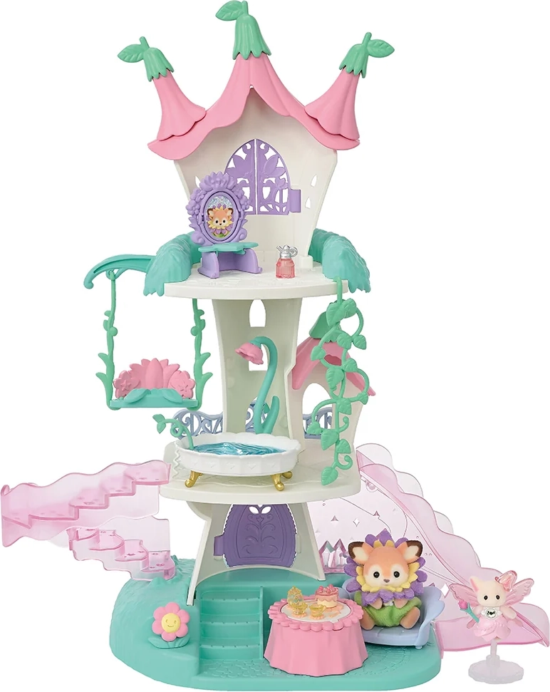 sylvanian families, fairytale tower