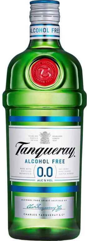 Tanqueray Dry Gin, Alkoholfri 0,0% Fl 70