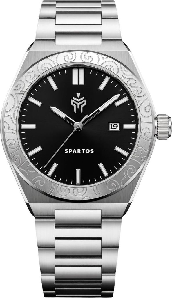 Spartos Aegis Black Steel 42mm