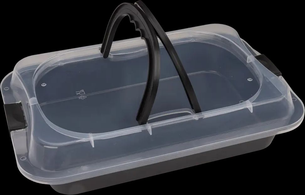 ugnsform med lock 36,5 x 24,5 cm