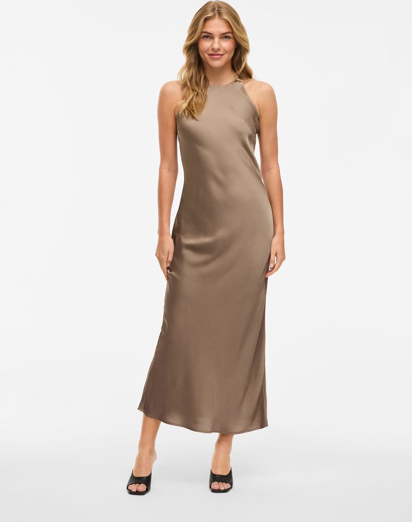 vilaviravenna ankle dress - cocktailkjole / festkjole - fossil