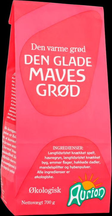 aurion den varme grød - den glade maves grød ø (700 g)