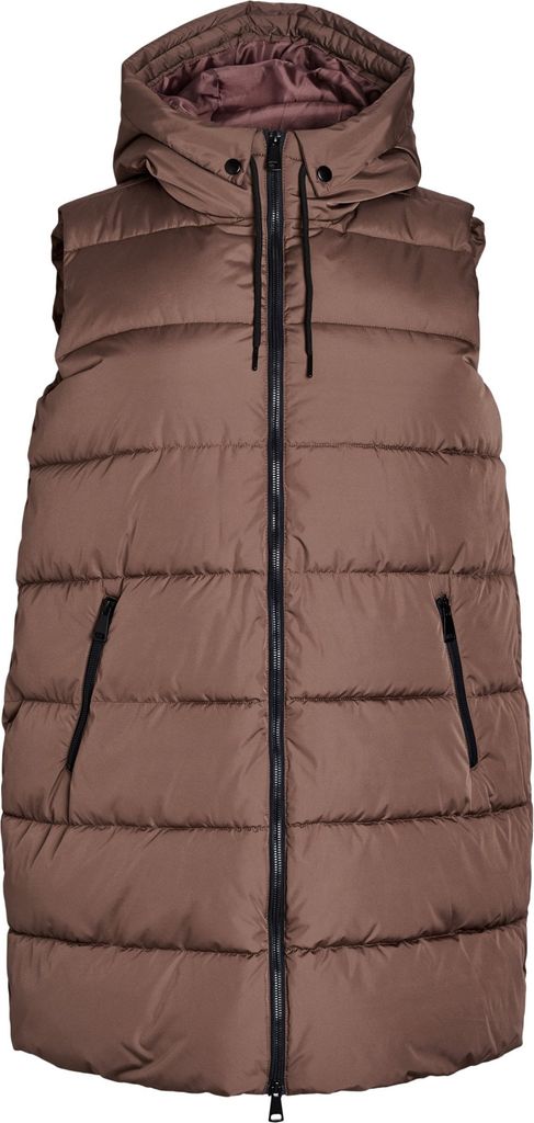 Zizzi Vest Carylie - Brun