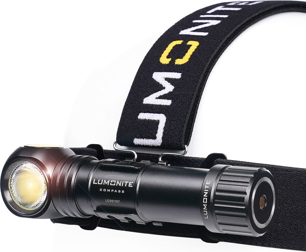 Lumonite Kompas Pandelampe 1250 Lm