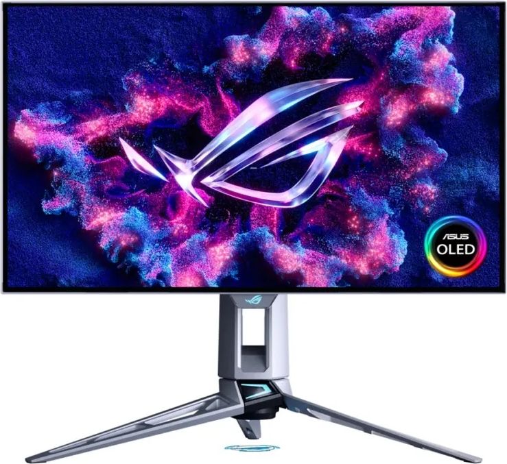 asus rog swift oled pg27aqwp-w 27/qhd/oled/540hz/0,02ms gaming-skærm