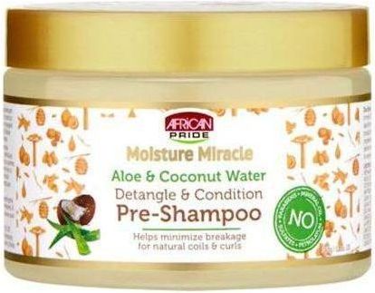 African Pride Moisture Miracle Pre-Shampoo Aloe & Coconut Water 354ml