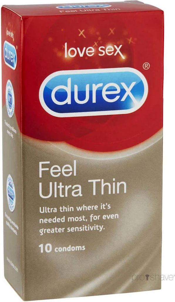 Durex Kondomer Feel Ultra Thin, 10 stk.